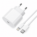 Carregador iPhone USB-C para Lightning 20W | Techno Things™