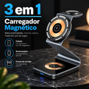 Carregador por Indução Power Plus 3 em 1 | Techno Things™