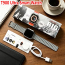 Smartwatch T900 A prova d'água + Pulseira de brinde